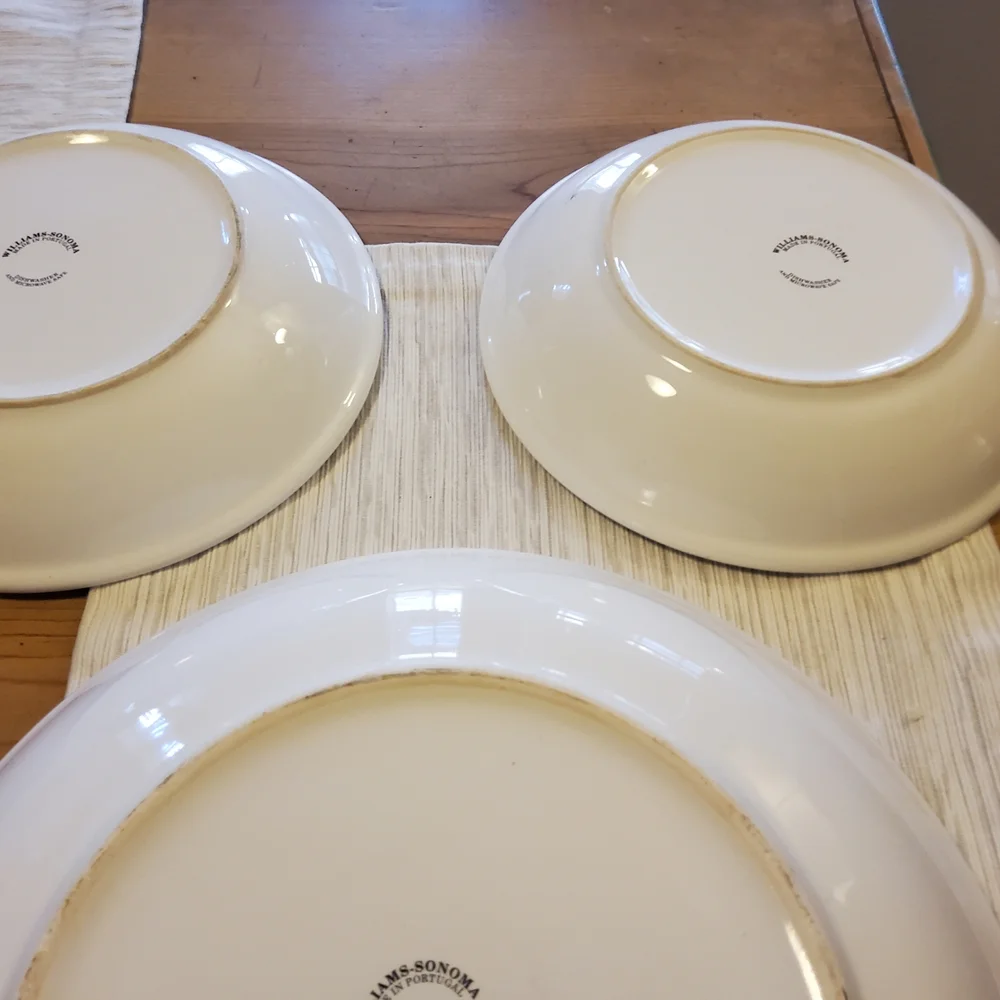 Williams Sonoma Harvest Bowls and 1 Large Bowl (Total 5 Pieces) EUC - Picture 12 of 16